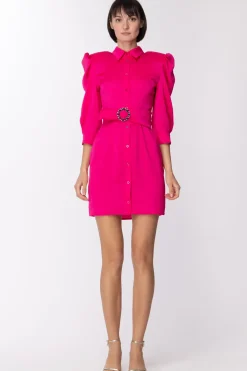 Dramèe Abito Chemisier con CinturaFUCSIA