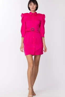 Dramèe Abito Chemisier con CinturaFUCSIA