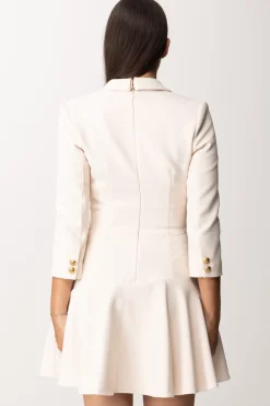 Elisabetta Franchi Abito Robe Manteau con Catena GroumetteBURRO