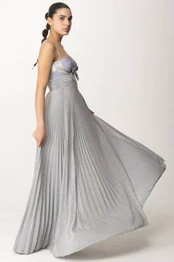 Elisabetta Franchi Abito Red Carpet In LurexIRIS/ARGENTO