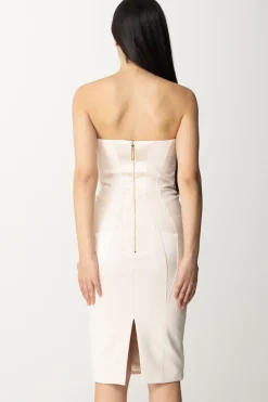 Elisabetta Franchi Abito Midi a Fascia con FiocchiBURRO