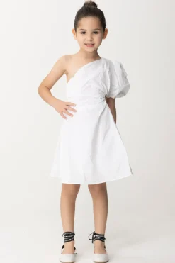 Elisabetta Franchi Bambina Abito MonospallaLIGHT CREAM