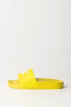Elisabetta Franchi Bambina Sandali Pool con LogoYELLOW