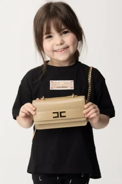 Elisabetta Franchi Bambina Borsa Portacellulare a TracollaSAND