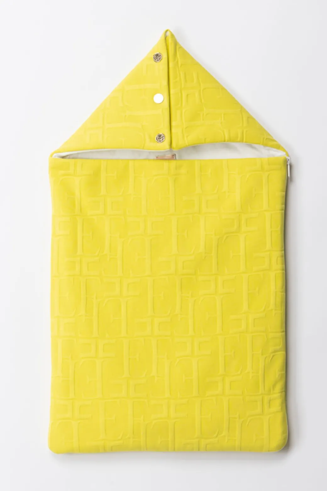 Elisabetta Franchi Bambina Sacco Nanna In Felpa con LogoCEDAR/IVORY