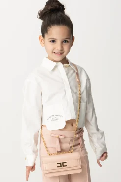 Elisabetta Franchi Bambina Borsa Portacellulare a TracollaDESERT ROSES