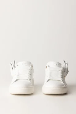 Elisabetta Franchi Bambina Sneakers con Inserto FioccoWHITE