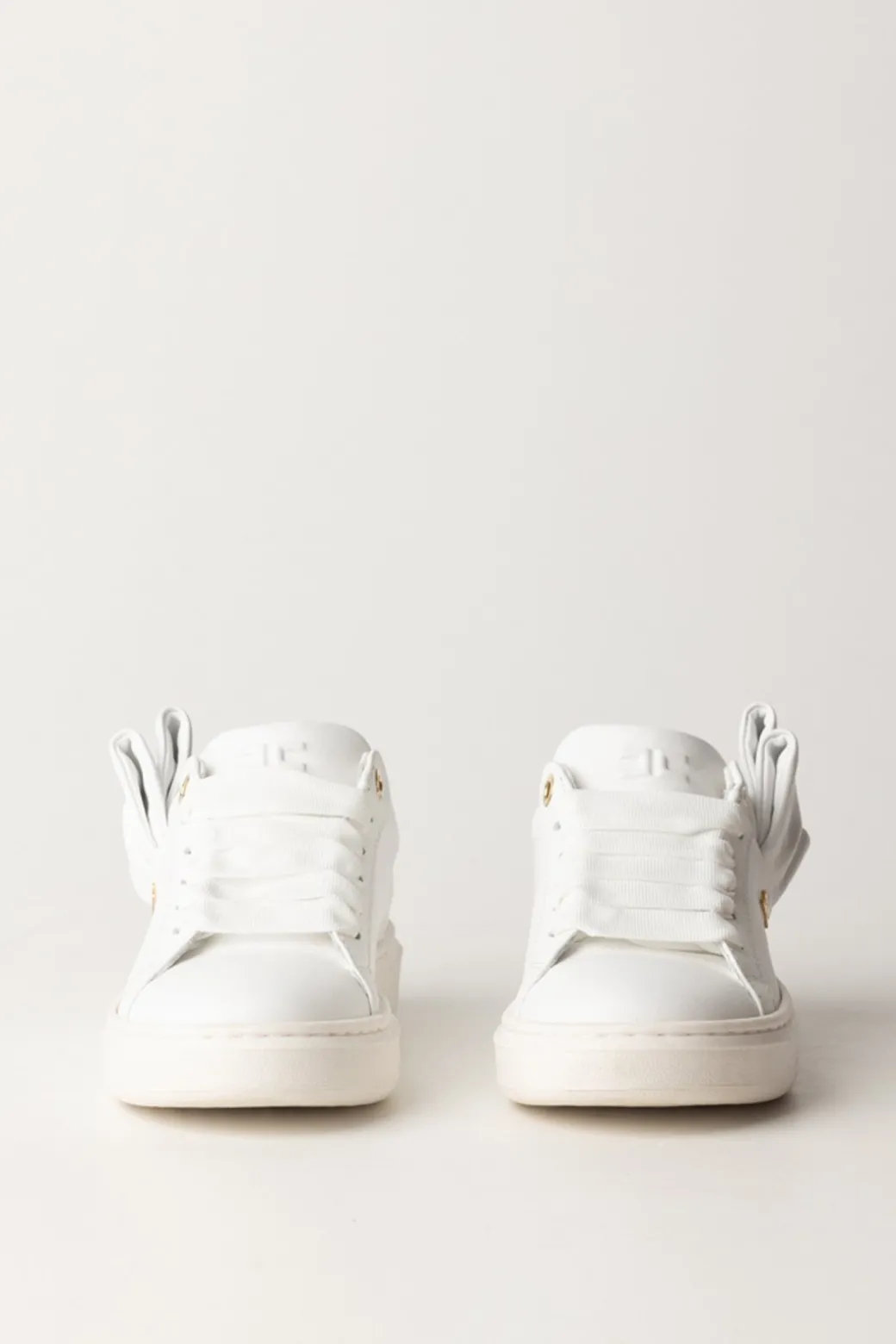 Elisabetta Franchi Bambina Sneakers con Inserto FioccoWHITE