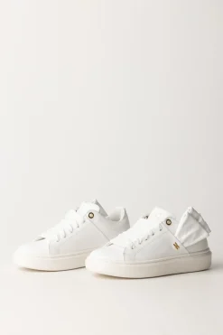 Elisabetta Franchi Bambina Sneakers con Inserto FioccoWHITE