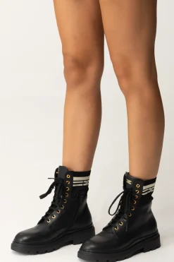 Elisabetta Franchi Bambina Tronchetti con Inserto LogatoNERO