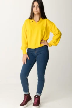 Elisabetta Franchi Bambina Maglia In Lana con Ricamo LogoMIMOSA