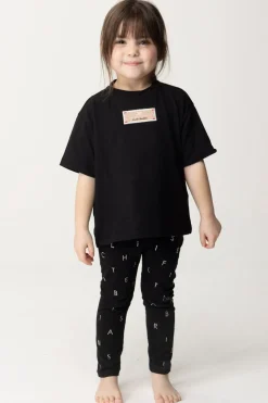 Elisabetta Franchi Bambina T-shirt con Etichetta LogoBLACK PINK LABEL