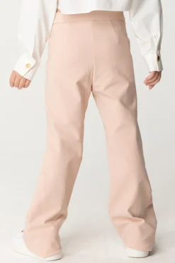 Elisabetta Franchi Bambina Pantaloni con Fiocchetti e PipingDESERT ROSES