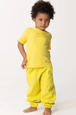 Elisabetta Franchi Bambina T-shirt Over con Applicazione Logo CcCEDAR