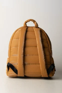 Elisabetta Franchi Bambina Zaino In Nylon ImbottitoBRONZE