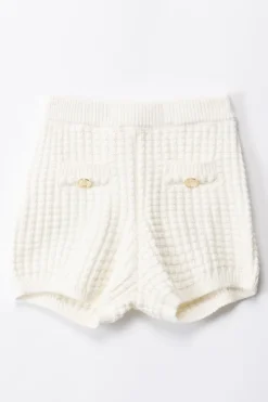 Elisabetta Franchi Bambina Complet Tricot In CotoneLIGHT CREAM