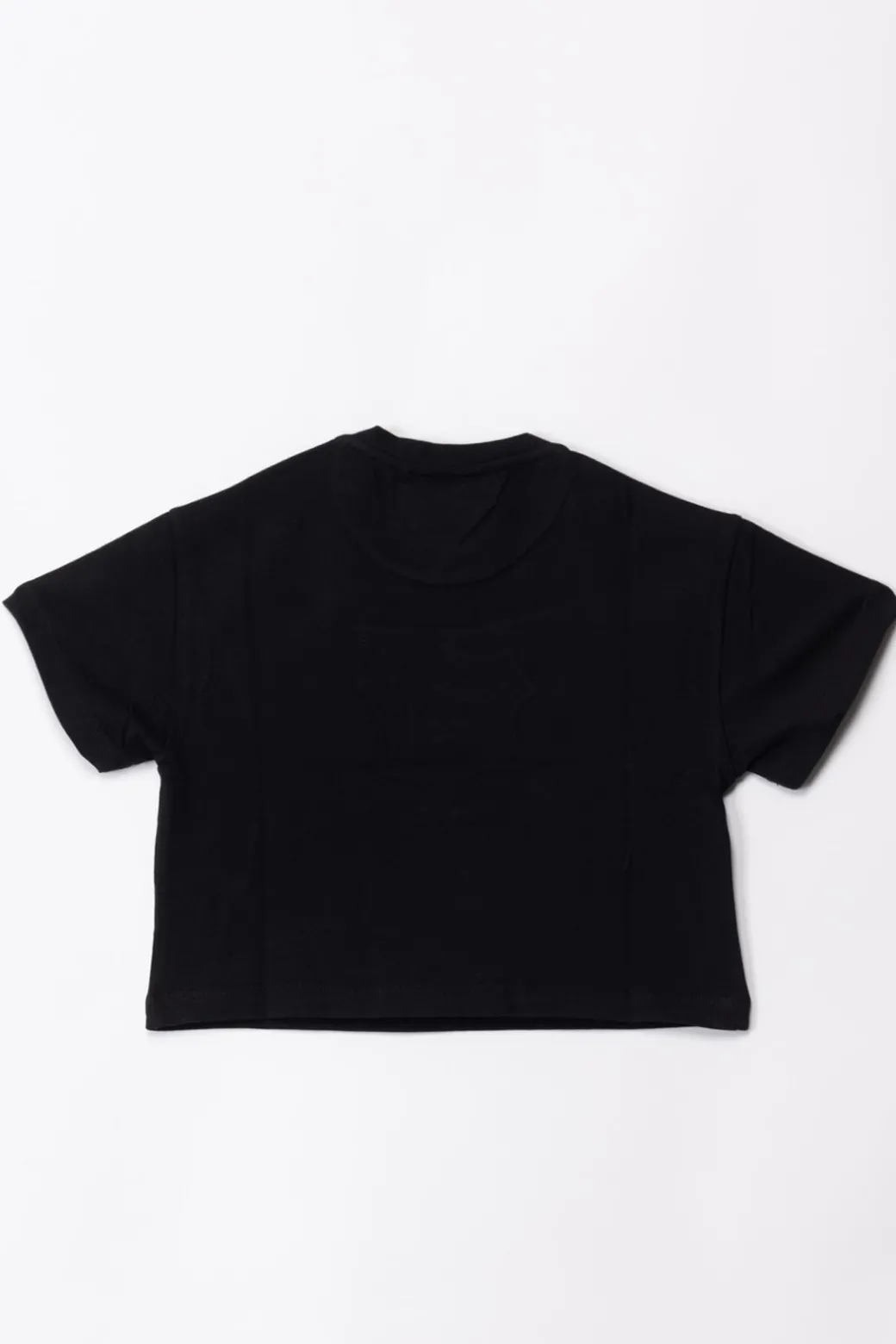 Elisabetta Franchi Bambina T-shirt con Ricamo StemmaBLACK