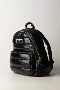 Elisabetta Franchi Bambina Zaino In Nylon ImbottitoNERO