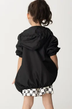 Elisabetta Franchi Bambina Giubbotto con Tasconi Ed EtichettaBLACK PINK LABEL