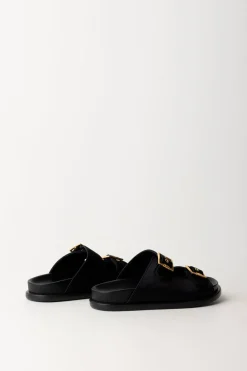 Elisabetta Franchi Bambina Sandali SlideBLACK