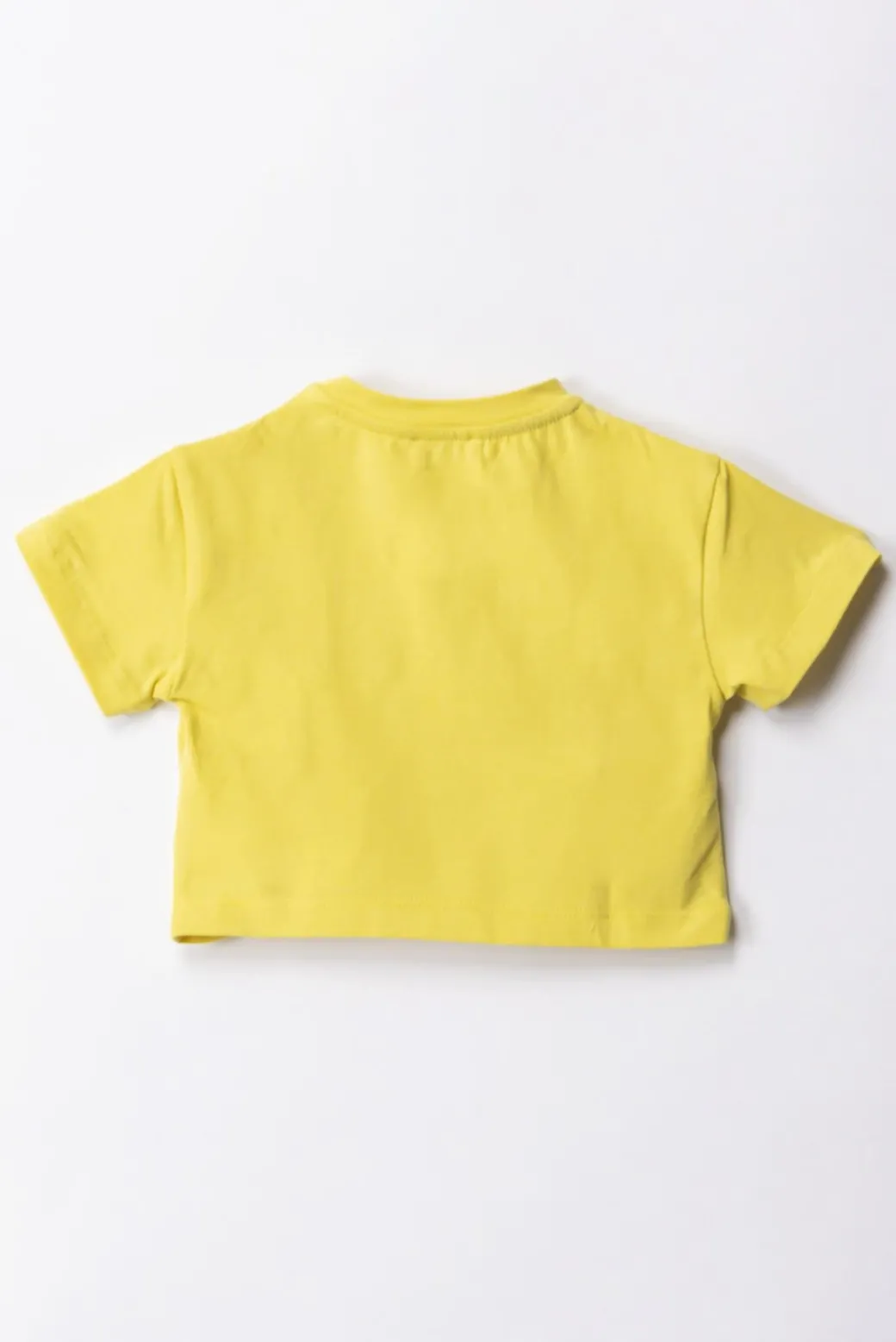 Elisabetta Franchi Bambina T-shirt con Ricamo Lettering e CharmCEDAR