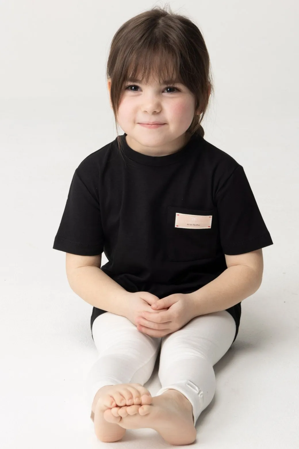 Elisabetta Franchi Bambina T-shirt con Taschino e LogoBLACK