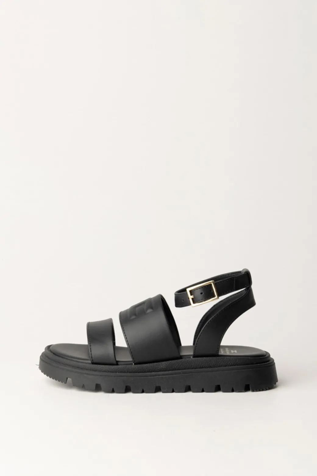 Elisabetta Franchi Bambina Sandali con Suola In GommaBLACK