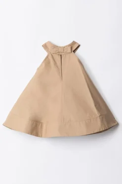 Elisabetta Franchi Bambina Abito Ampio con Ricamo LogoSAND