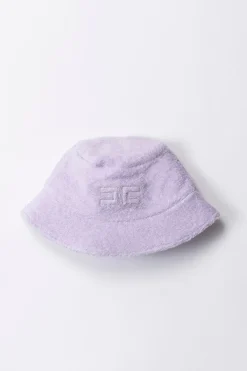 Elisabetta Franchi Bambina Cappello Alla Pescatora In SpugnaVIOLA