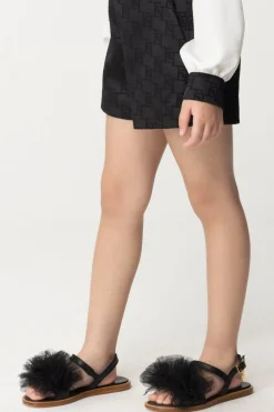 Elisabetta Franchi Bambina Sandali FlatBLACK