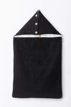 Elisabetta Franchi Bambina Sacco Nanna In Felpa con LogoBLACK/IVORY