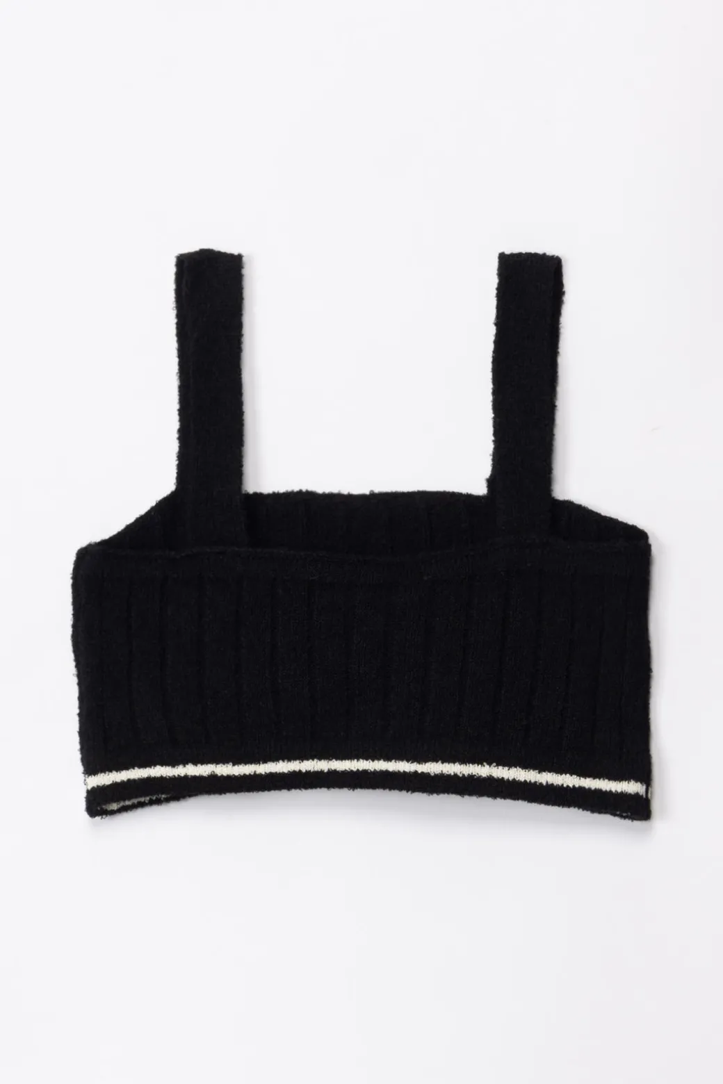 Elisabetta Franchi Bambina Top con Dettagli a ContrastoBLACK/BUTTER