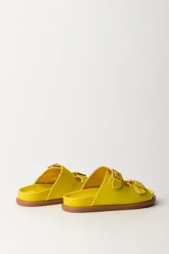 Elisabetta Franchi Bambina Sandali SlideYELLOW