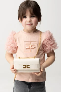Elisabetta Franchi Bambina Borsa Portacellulare a TracollaBUTTER