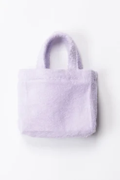 Elisabetta Franchi Bambina Mini Borsa In SpugnaVIOLA