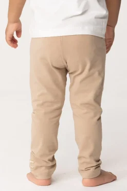 Elisabetta Franchi Bambina Leggings con Logo Cc RicamatoSAND