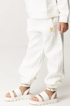 Elisabetta Franchi Bambina Sandali con Suola In GommaWHITE