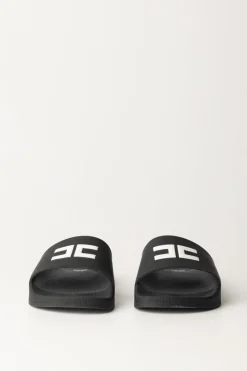 Elisabetta Franchi Bambina Sandali Pool con LogoBLACK