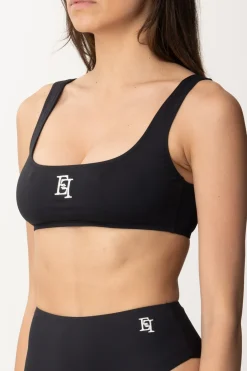 Elisabetta Franchi Bikini con Ricamo Logo EfNERO