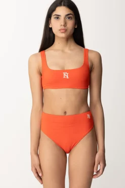 Elisabetta Franchi Bikini con Ricamo Logo EfCORALLO