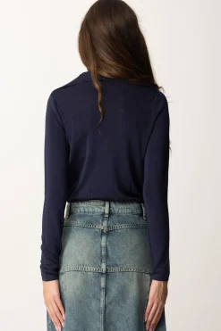 Elisabetta Franchi Body con Ricamo LogoNAVY