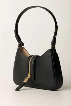 Elisabetta Franchi Borsa Hobo Piccola con ZipNERO