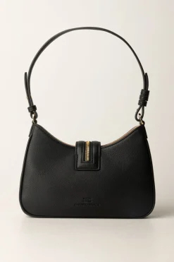 Elisabetta Franchi Borsa Hobo Piccola con ZipNERO