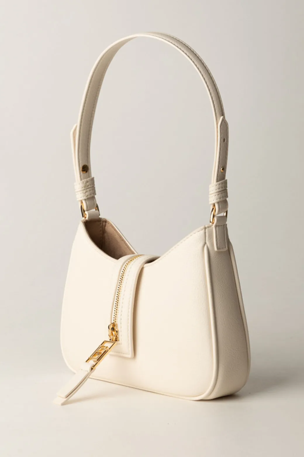 Elisabetta Franchi Borsa Hobo Piccola con ZipBURRO