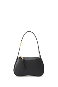 Elisabetta Franchi Borsa Hobo Mini In Nappa LucidaNERO