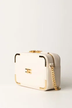 Elisabetta Franchi Borsa a Tracolla con Dettagli In MetalloLATTICE