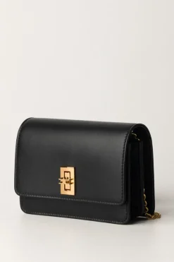 Elisabetta Franchi Borsa a Tracolla In Nappa LucidaNERO