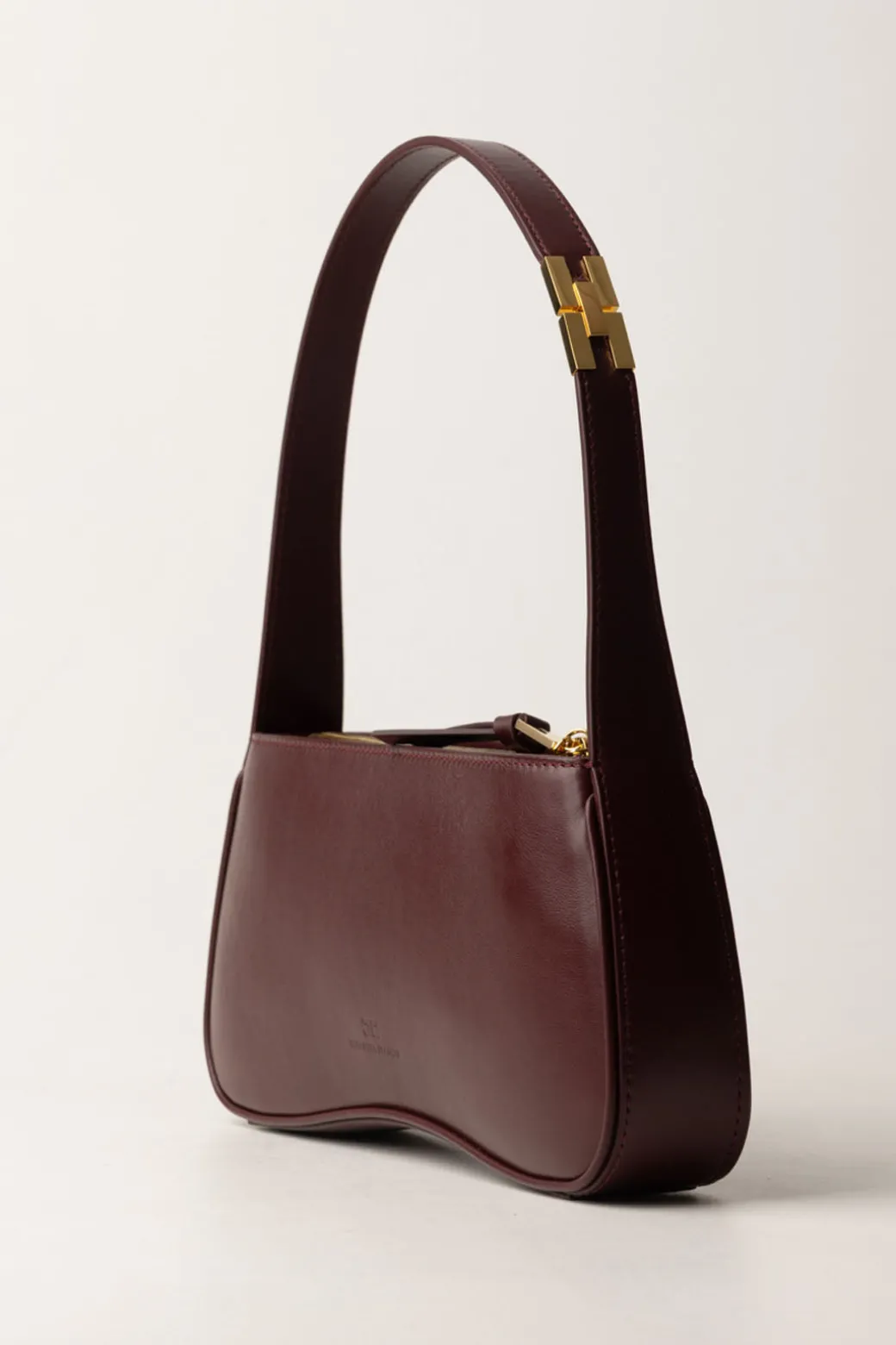 Elisabetta Franchi Borsa Hobo Media LucidaROUGE NOIR