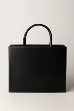 Elisabetta Franchi Borsa a Mano Media con LogoNERO