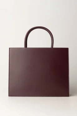 Elisabetta Franchi Borsa a Mano Media con LogoROUGE NOIR